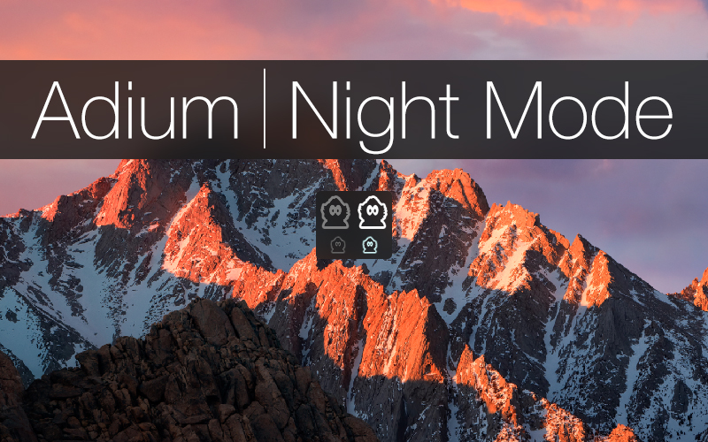 Adium Night Mode Theme
